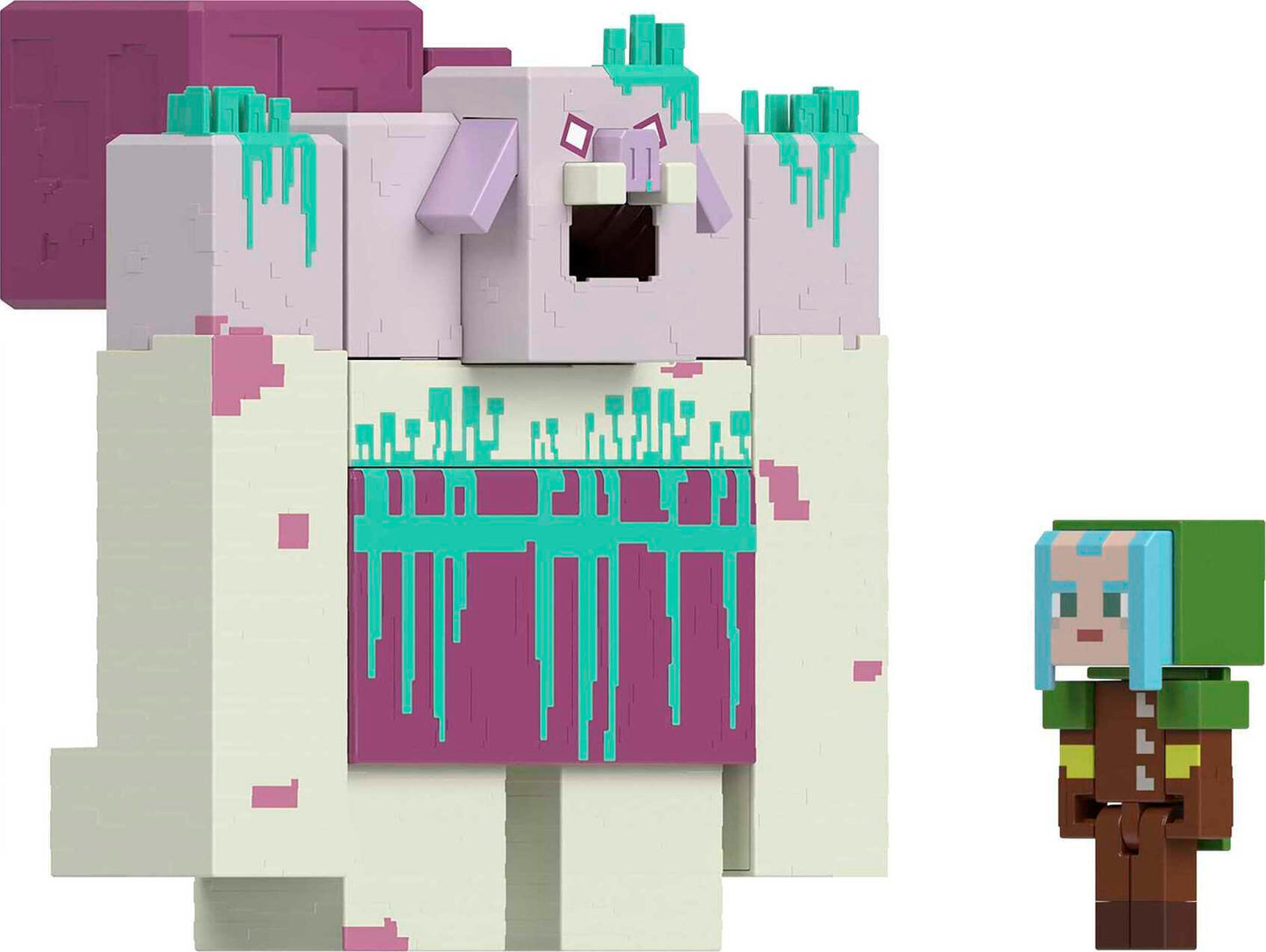 Minecraft Toys, Legends Devourer & Ranger Action Figures with 2 Accessories Collectible Gift Set Fashions for Home