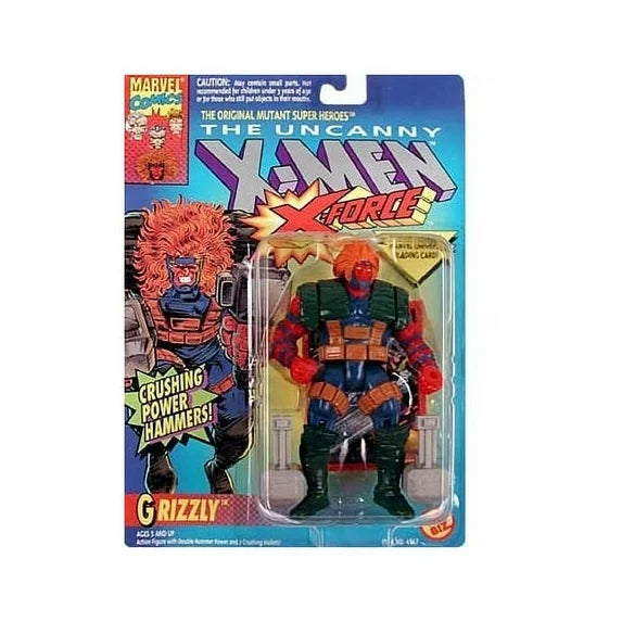 X-Men: X-Force Grizzly Action Figure Fashions for Home