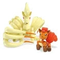 MEGA Pokemon Vulpix Evolution Set (145 Pieces) with 2 Poseable Action Figures for Kids
