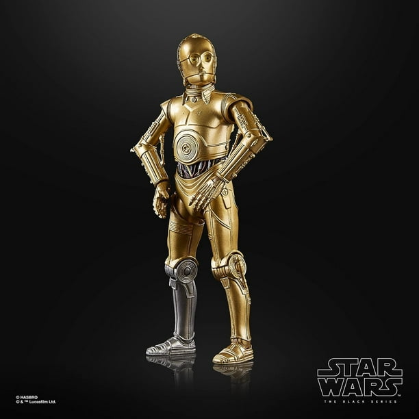 STAR WARS The Black Series Archive C-3PO Toy 6-Inch-Scale A New Hope Collectible Premium Action Figure, Toys Kids Ages 4 and Up, F4369