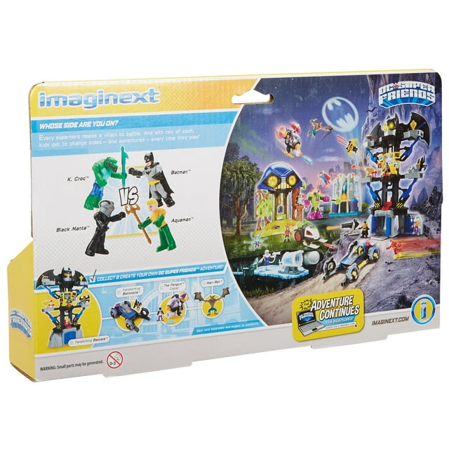 Imaginext DC Super Friends Heroes and Villians Figure Pack