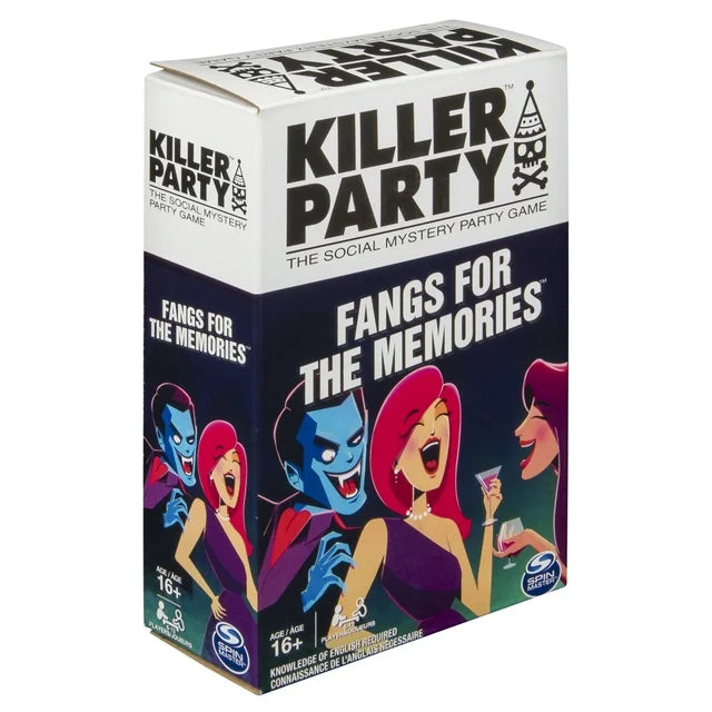 Killer Party - Fangs For the Memories the Social Mystery Party Game For Ages 16 and up