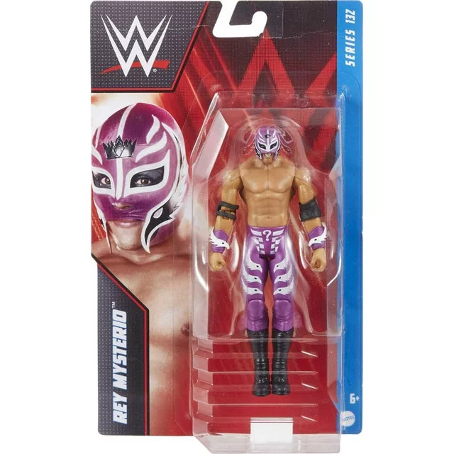 WWE Rey Mysterio Action Figure, 6-Inch Collectible For Ages 6 Years Old & Up