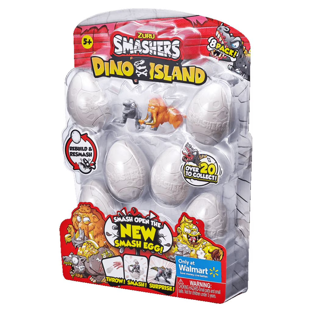 Zuru Smashers Dino Island Pack Smash Eggs Fashions for Home