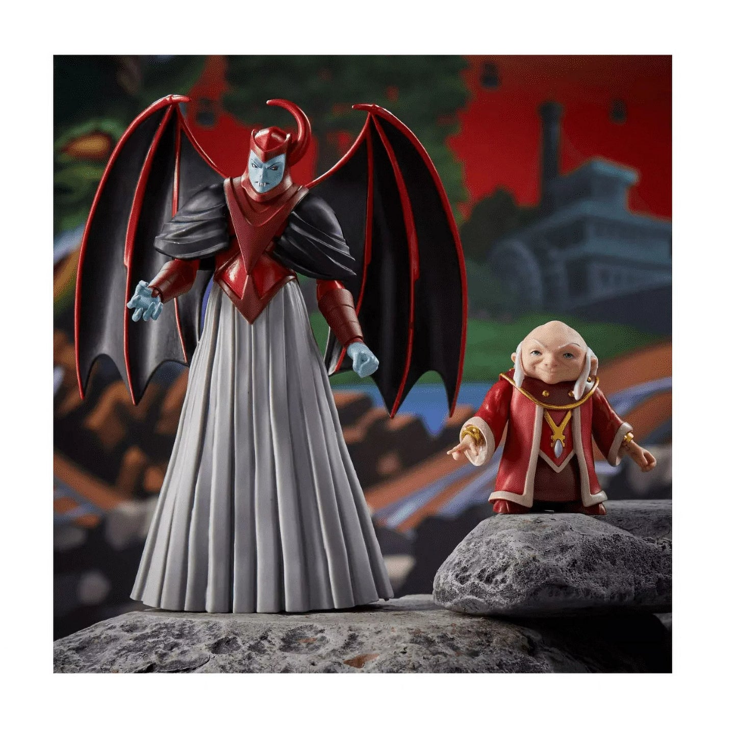 Dungeons & Dragons Cartoon Classics Scale Dungeon Master & Venger Action Figures 2pk