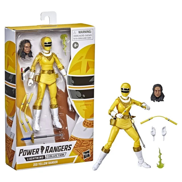 Power Rangers Lightning Collection Zeo Yellow Ranger Figure