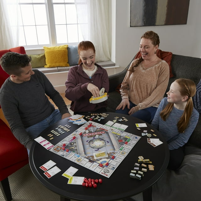 monopoly secret vault board game for kids ages 8 and up family board game for 2 6 players includes vault