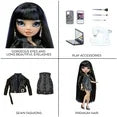 Rainbow High Kim - Denim Blue Fashion Doll, Fashionable Outfit & 10+ Colorful Play Accessories. Toy Gift Kids 4-12 Years & Collectors