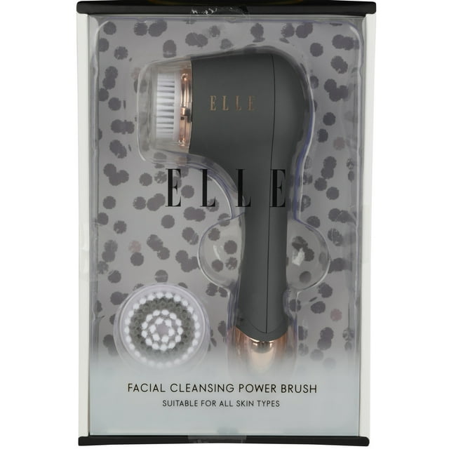 Elle Facial Cleaning Brush, Waterproof Spin Brush For Deep Cleaning