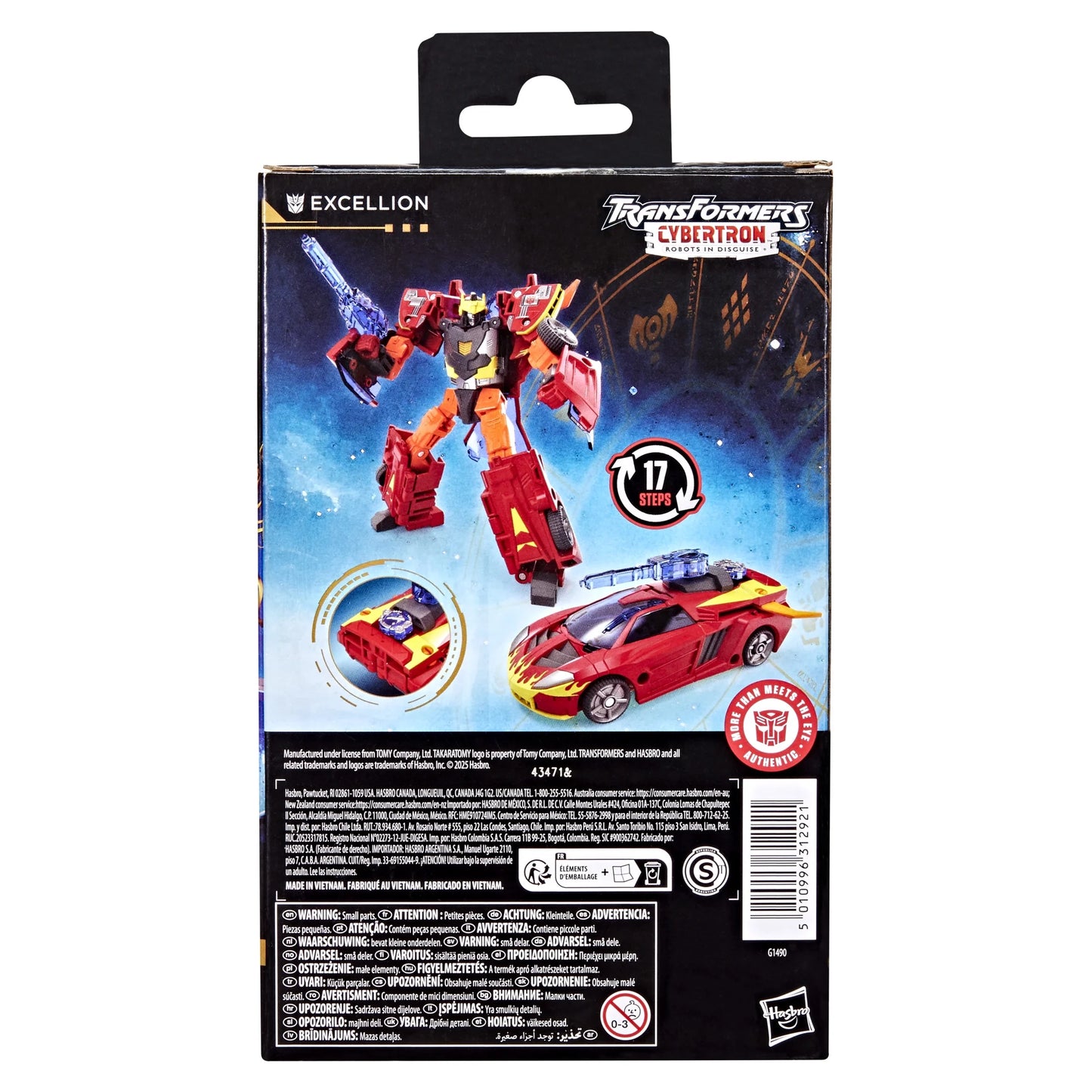 Transformers Age of the Primes Deluxe Class Transformers: Cybertron Excellion 5.5” Action Figure, Only At Walmart Fashions for Home