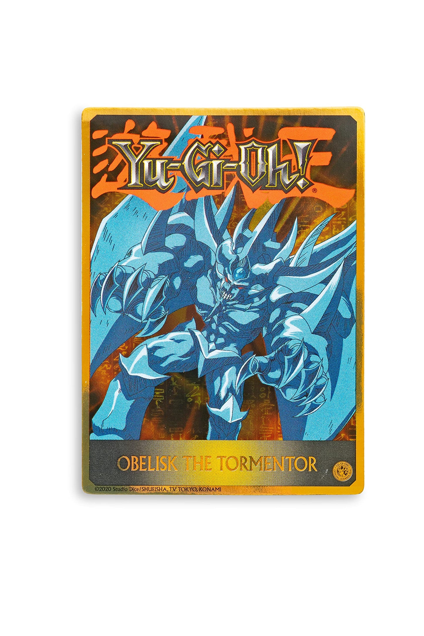 Yu-Gi-Oh! Highly Detailed 7 inch Articulated Action Figure, Limited Edition, Includes Exclusive Trading Card, Obelisk The Tormentor