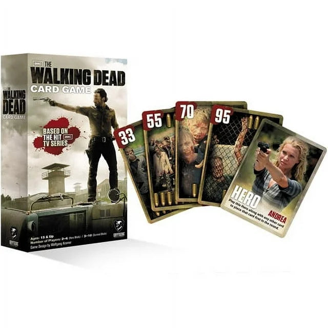 Walking Dead Card Game- Strategy Game Based on Amc s the Walking Dead!