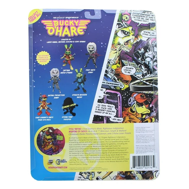 Boss Fight Studio Bucky O Hare Aniverse Deadeye Duck Action Figure Fashions for Home