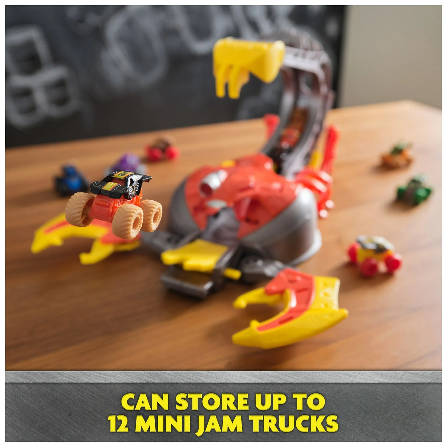 Monster Jam, El Toro Loco Venom Velocity Scorpion Playset, for Ages 3 and up (New) Fashions for Home