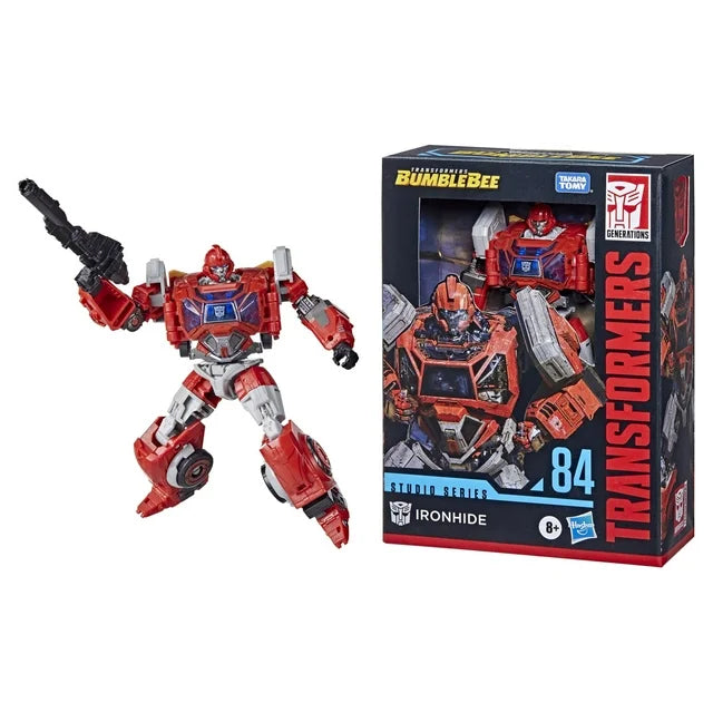 Transformers Studio Series 84 Deluxe Transformers: Bumblebee Ironhide Action Figure