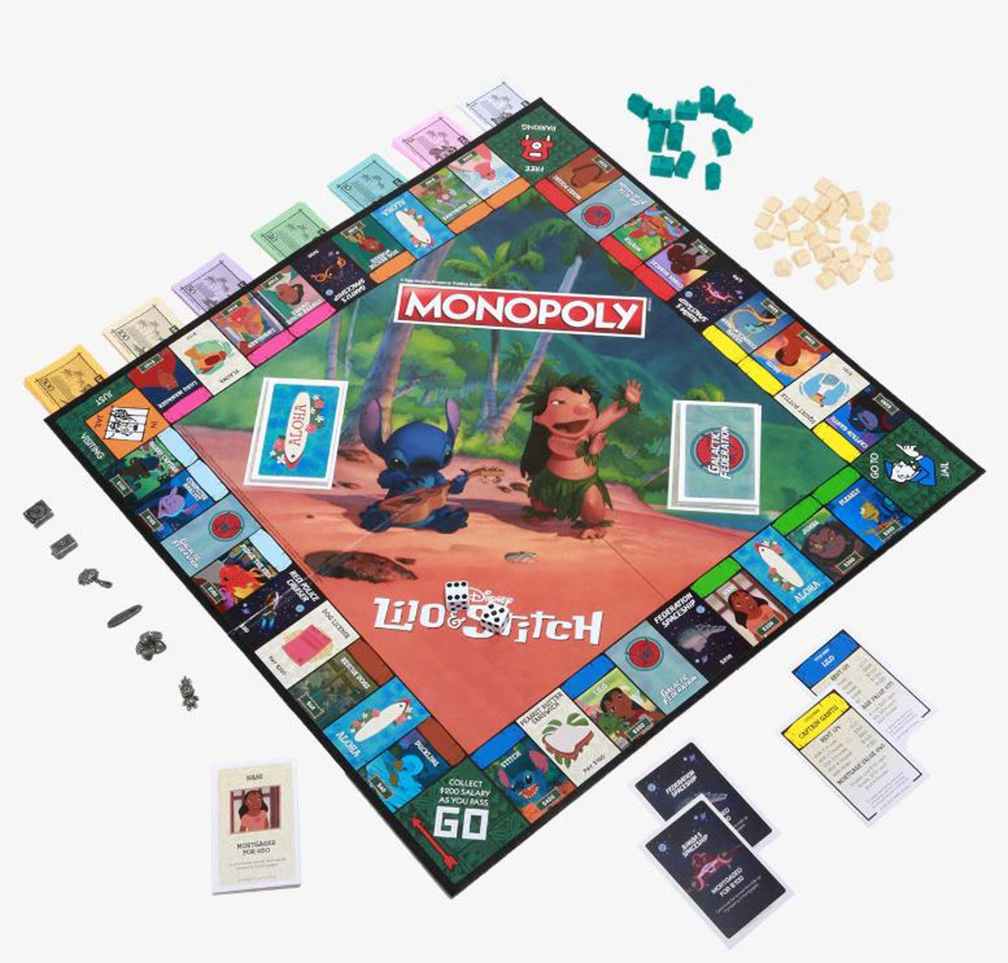 monopoly disney lilo stitch