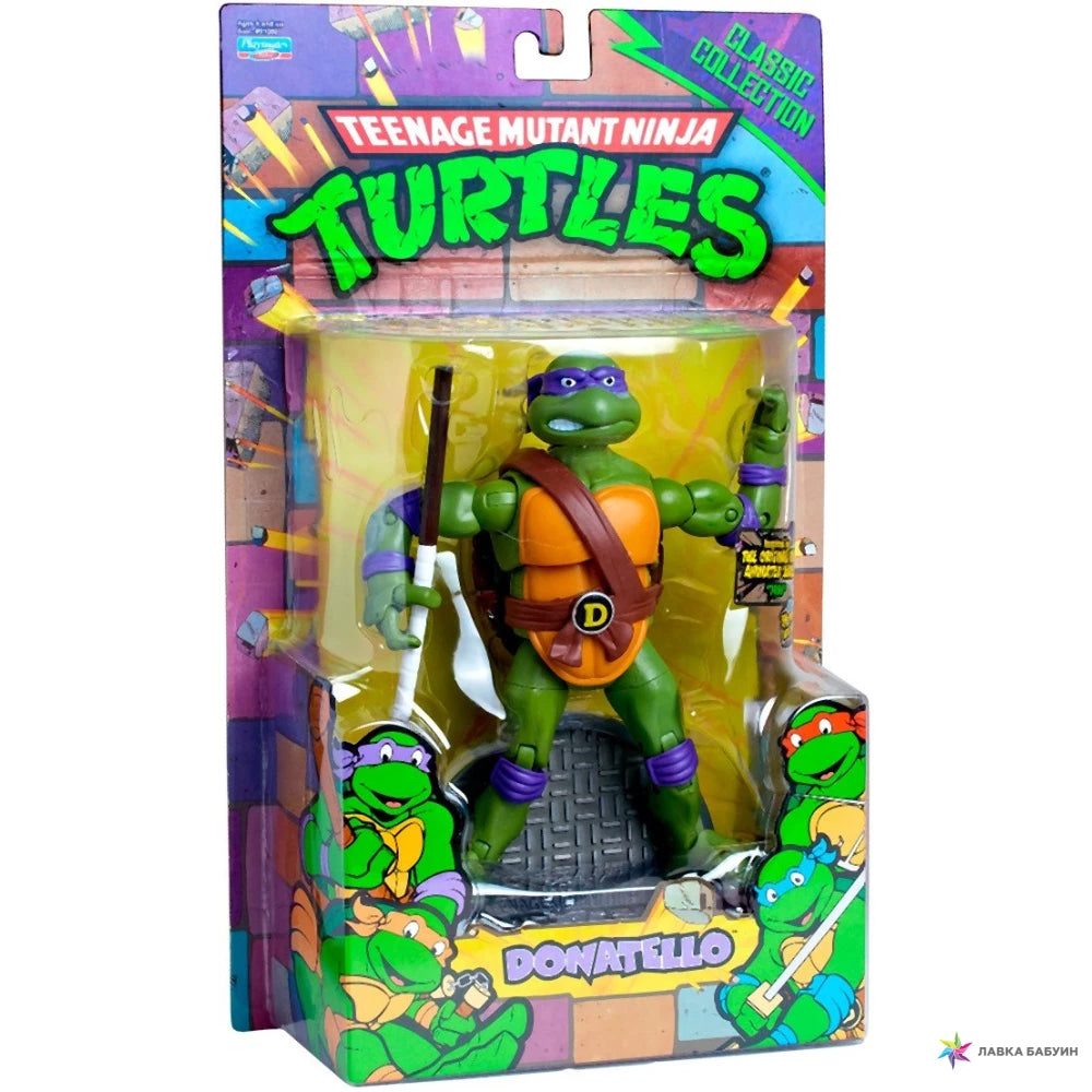 Teenage Mutant Ninja Turtles Classics Series Donatello Action Figure