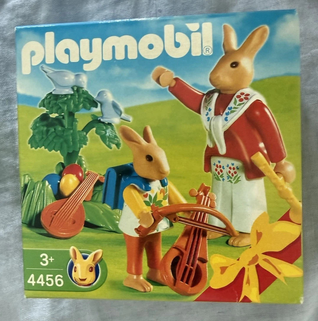 Playmobil Easter Bunnies 4456 MUSIC LESSON 2004 Fashions for Home