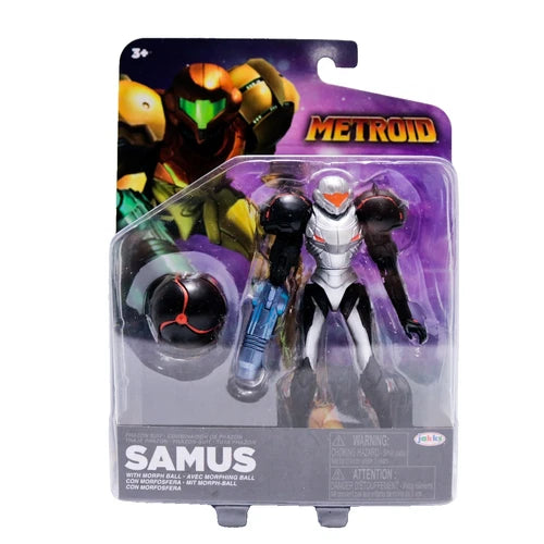 Metroid Prime: 4" Samus in Phazon Suit with Morph Ball Accessory Fashions for Home