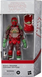 Star Wars Hasbro Black Series Action Figure Scout Trooper (Holiday Edition) 6" Fashions for Home
