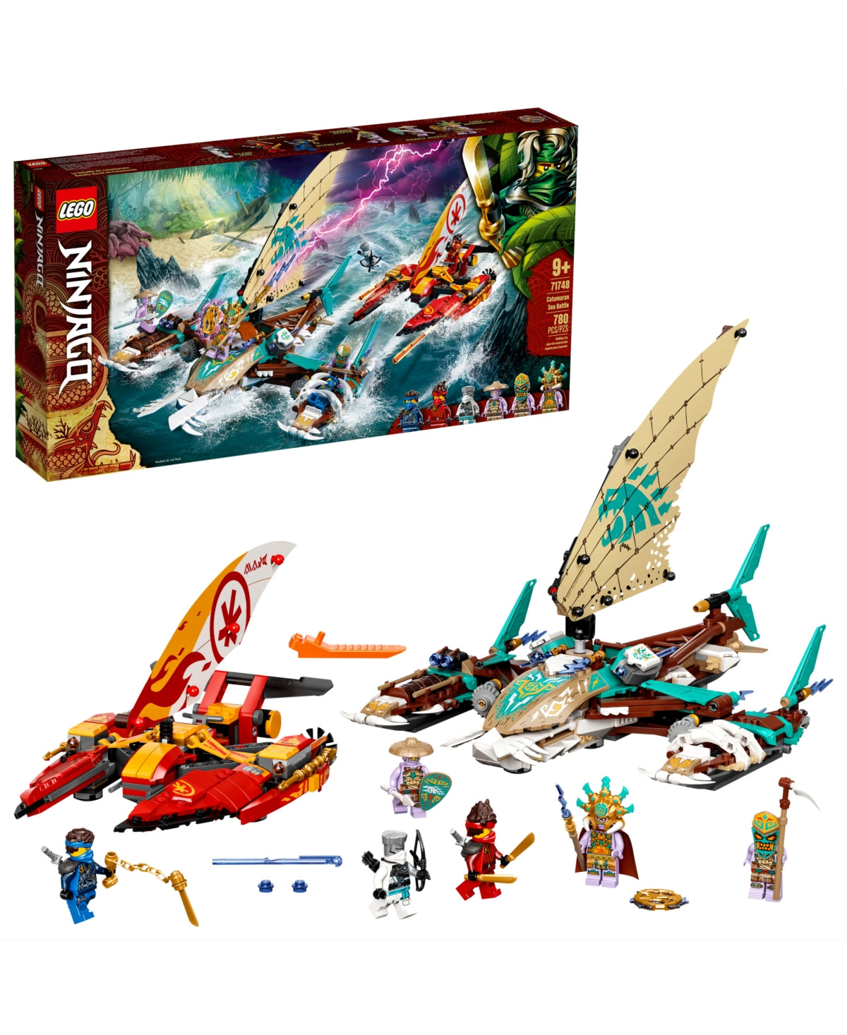 LEGO Ninjago Catamaran Sea Battle 71748