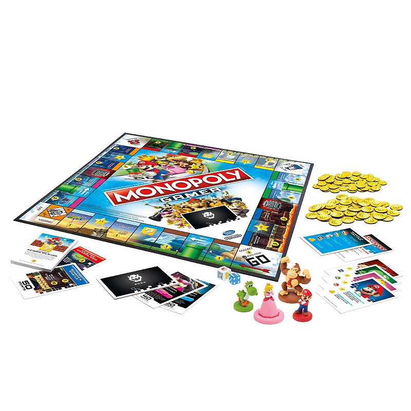 Monopoly Gamer Edition Board Game Features Super Mario Characters