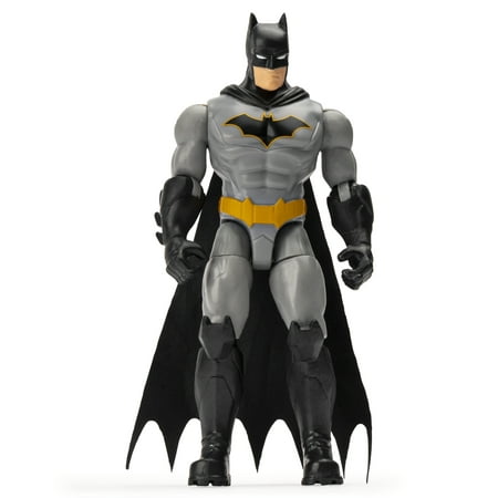 BATMAN 4-Inch Rebirth BATMAN Action Figure with 3 Mystery Accessories Mission 1