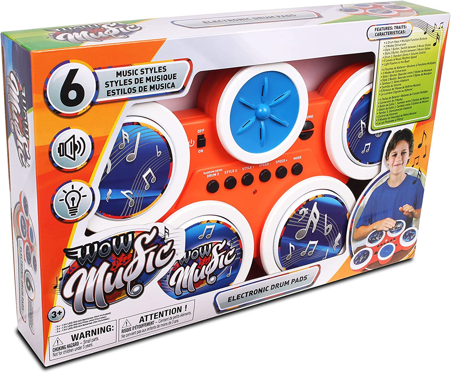 NKOK WowMusic™ Electronic Drum Pads Fashions for Home