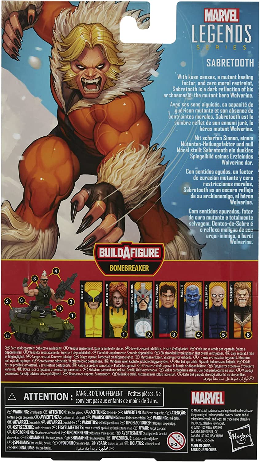 Marvel - Legends Series Sabretooth Fashions for Home