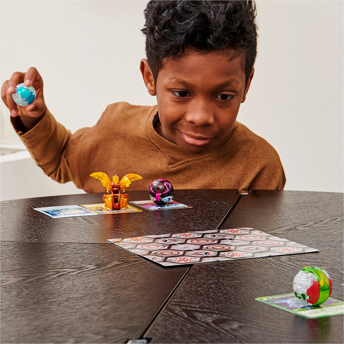 Bakugan Platinum Series Dragonoid Single Figure & Trading Card (Red) Fashions for Home