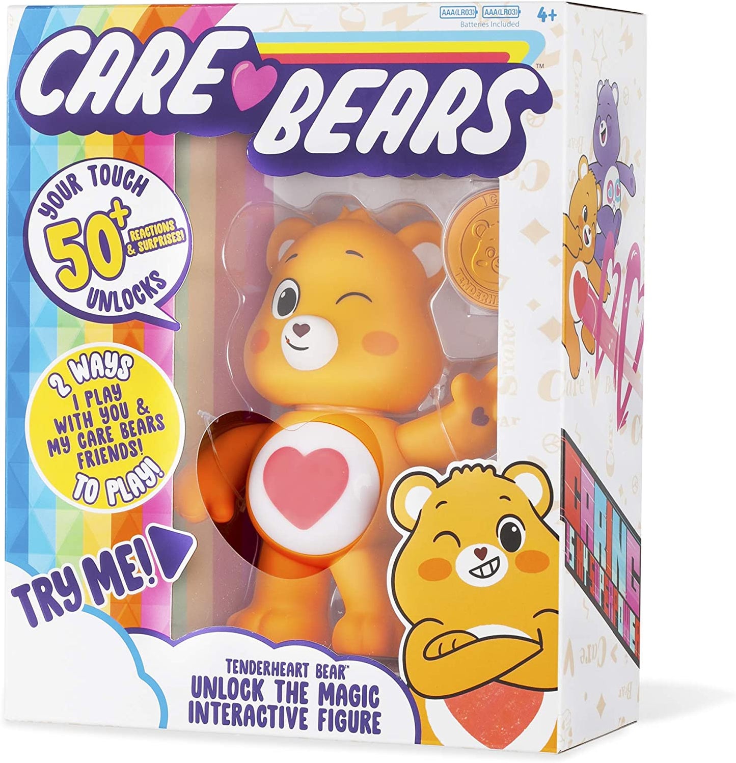 Care Bears Tenderheart Bear Interactive Collectible Figure