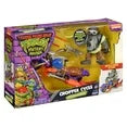 Teenage Mutant Ninja Turtles: Mutant Mayhem Chopper Cycle with Exclusive Rocksteady Figure - Fashions for Home