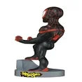 Exquisite Gaming: Spider-Verse: Miles Morales - Marvel Original Mobile Phone & Gaming Controller Holder, Device Stand, Cable Guys, Marvel Licensed Figure