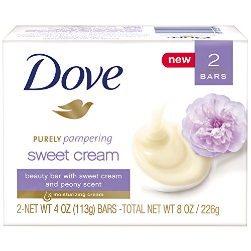 Dove Purely Pampering Sweet Cream & Peony , 4 oz, 2 Bar Dove