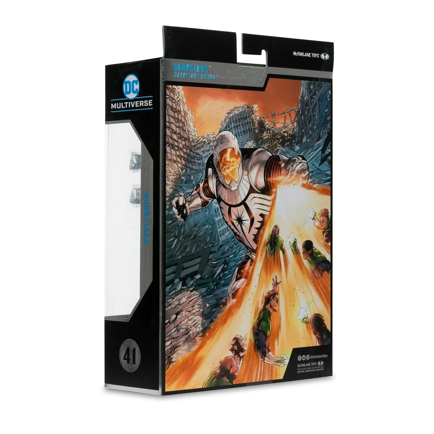 Dc 7in Action Figure - MCE - Darkstars - McFarlane Toys Fashions for Home