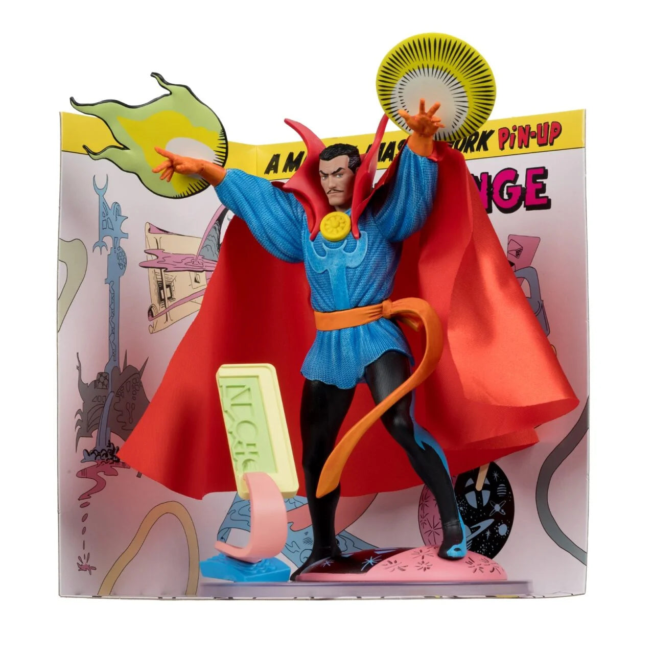 Doctor Strange 1:10th Scale Collectible with Scene (Marvel: Strange Tales #128) - McFarlane Toys Fashions for Home