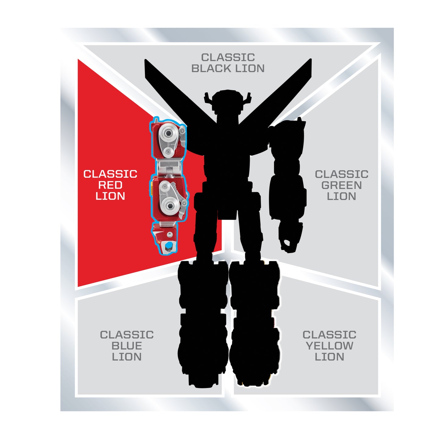 Voltron CLASSIC Legendary Red Lion Combinable Action Figure - Fashions for Home