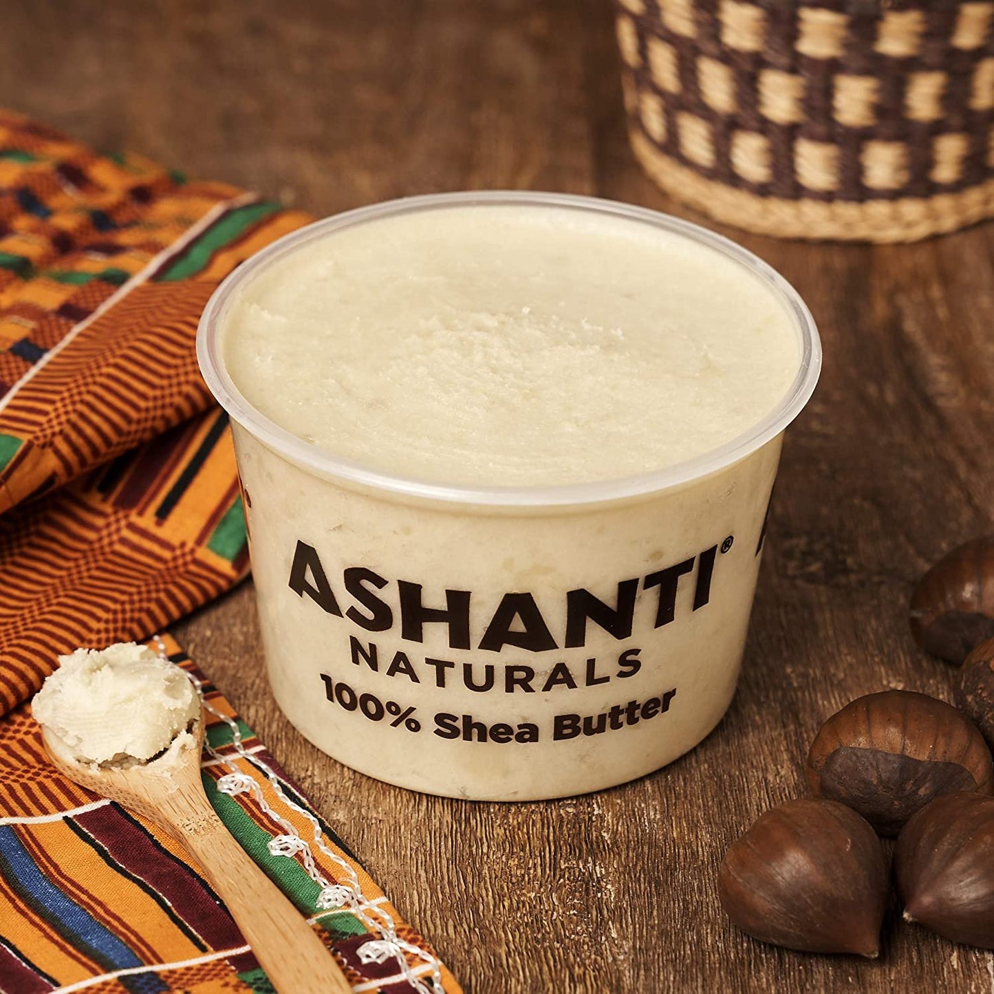 Ashanti Naturals Unrefined African Soft & Creamy White Shea Butter - 15 oz. - Fashions for Home