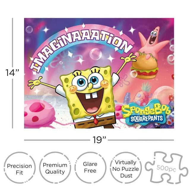SpongeBob SquarePants Imagination 500 Piece Jigsaw Puzzle