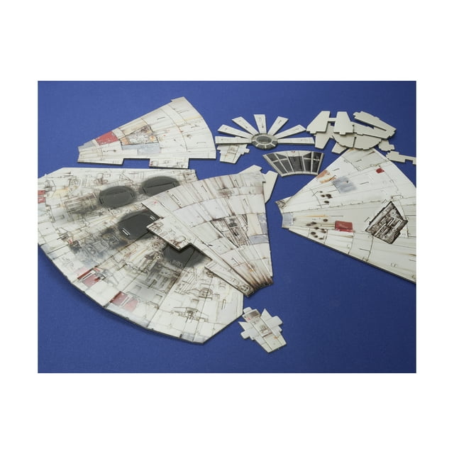 4D Cityscape Star Wars - Millennium Falcon Paper Model Kit: 216 Pcs Fashions for Home