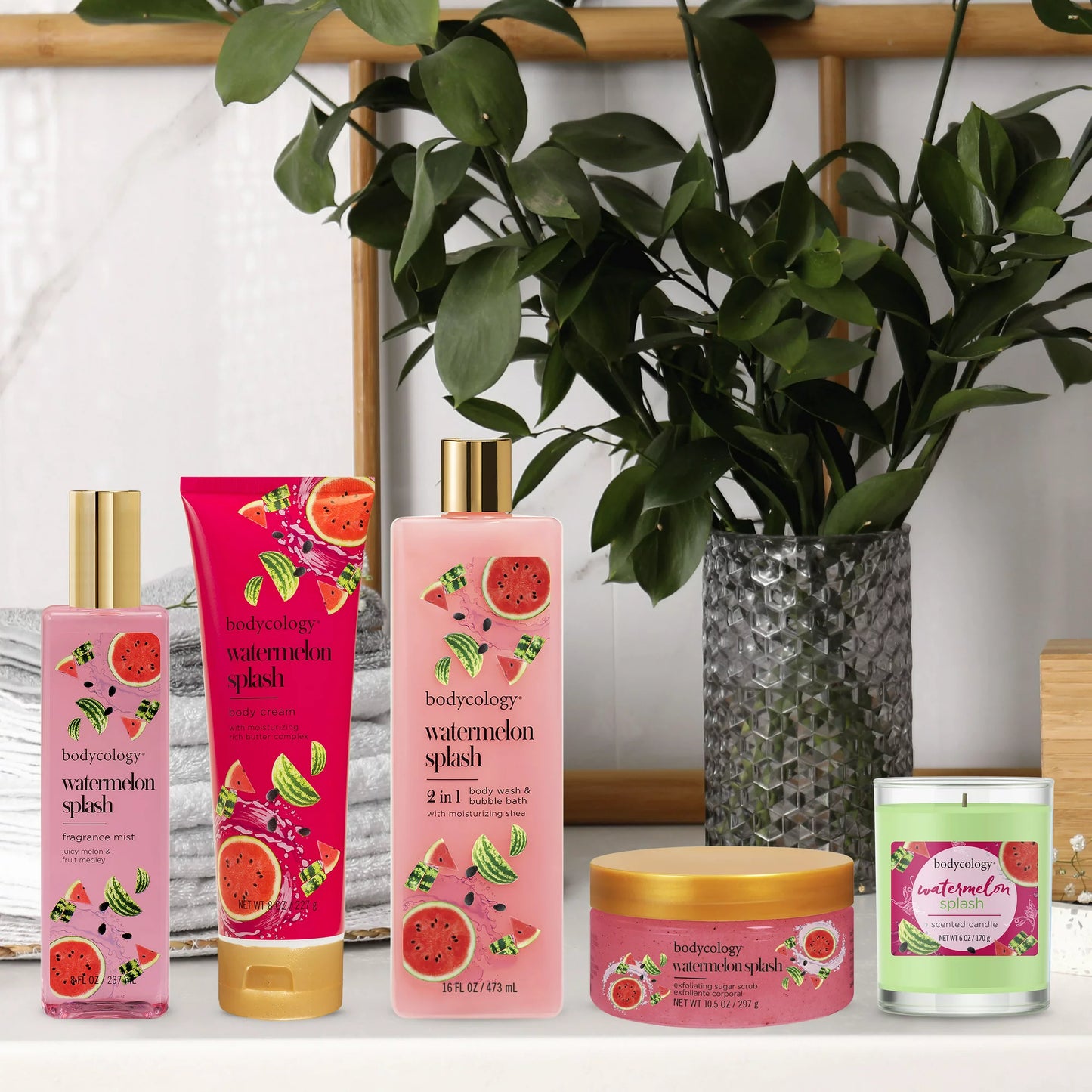 Bodycology Watermelon Splash Fragrance Body Mist, 8 oz