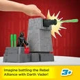 Imaginext STAR WARS Death Star Turret Toy Cannon with Darth Vader Diecast Character Key