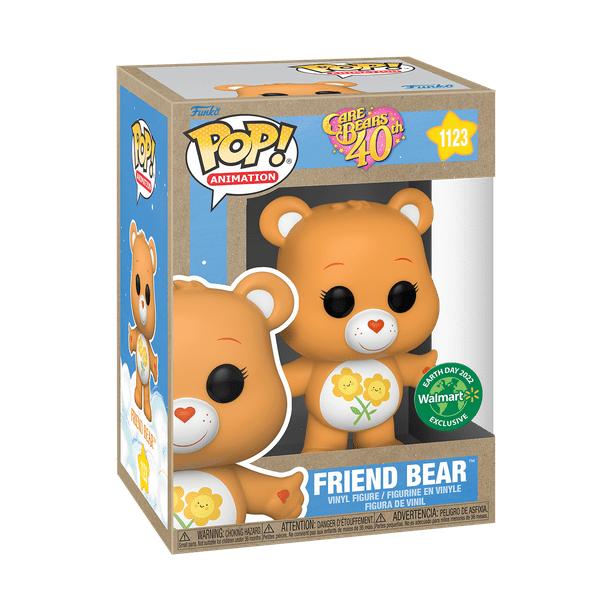 Funko Pop! Animation: Care Bear 40th Anniversary - Earth Day Friend Bear Vinyl Figure - Fashions for Home