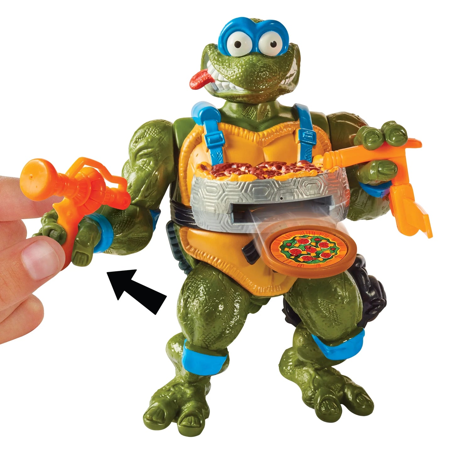 Teenage Mutant Ninja Turtles Classic Pizza Tossin' 5 Inch Action Figure - Leonardo