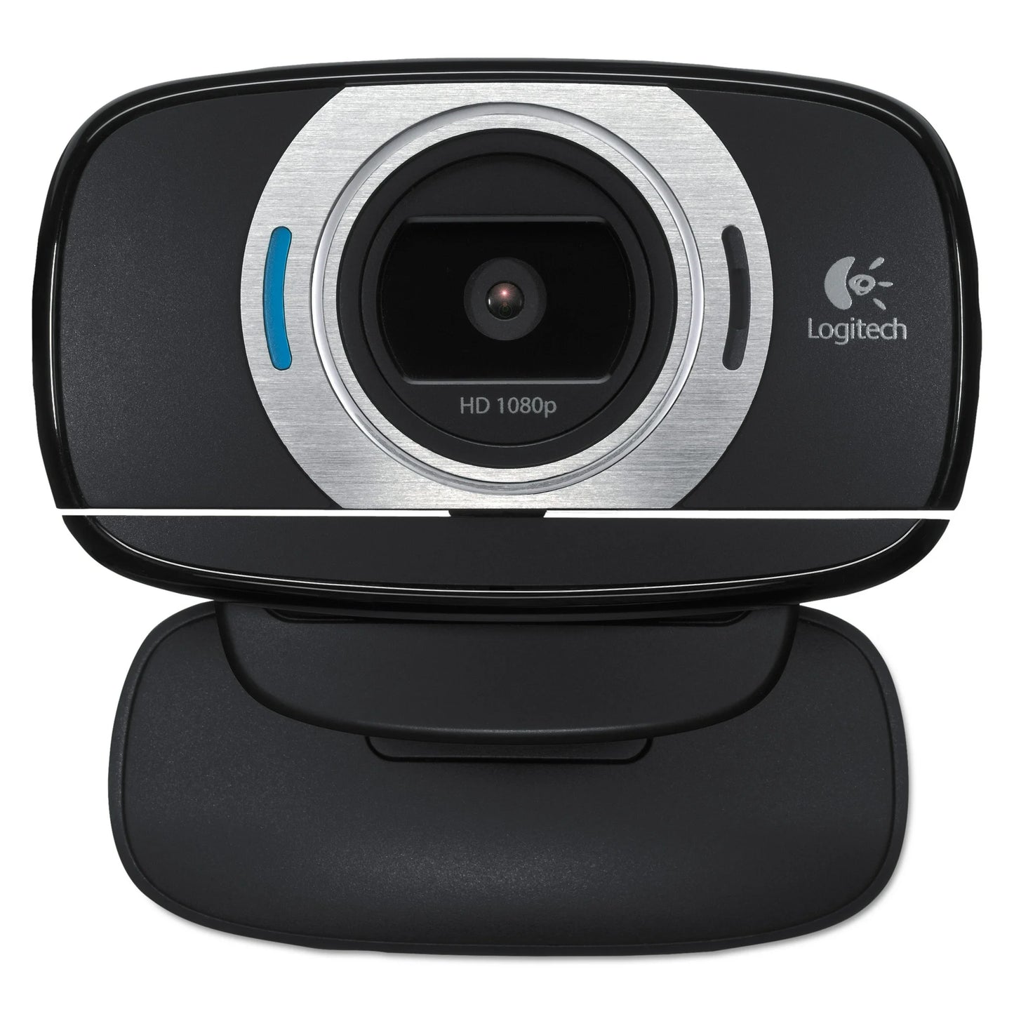 Logitech HD Laptop Webcam C615 with Fold-and-Go Design, 360-Degree Swivel, 1080p Camera Fashions for Home