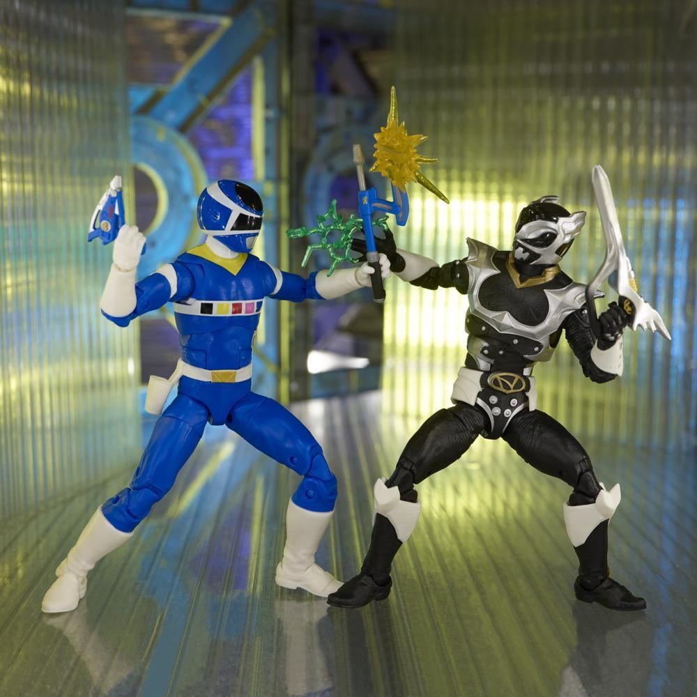 Power Rangers Lightning Collection in Space Blue Ranger Vs. Silver Psycho Ranger - Fashions for Home