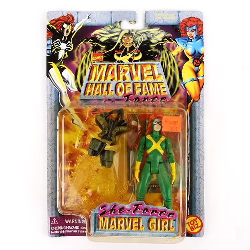 Marvel Girl - Classic 1996 Marvel Hall of Fame She-Force Action Figure - Toy Biz Fashions for Home