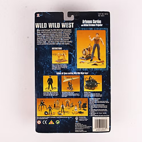 Artemus Gordon - Classic 1999 Wild Wild West - Action Figure Fashions for Home