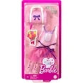My First Barbie Fashion Pack, Preschool Doll Clothes, Tutu and Ballet Accessories, 13.5-inch