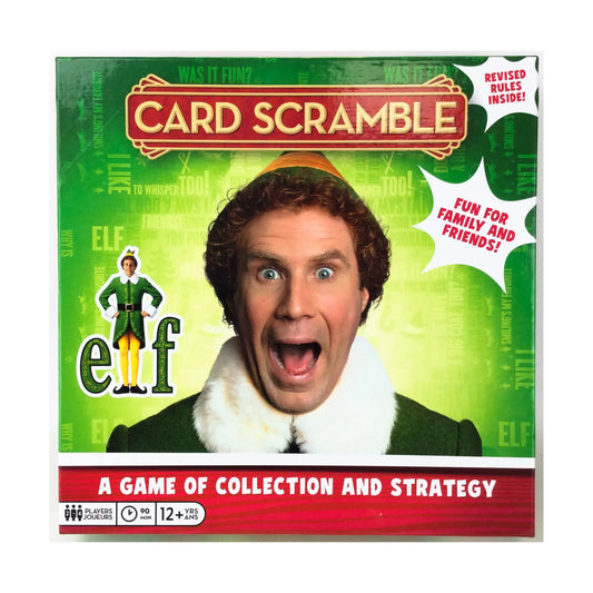 Elf Card Scramble Game Of Collection & Strategy Board Game Christmas Holiday Fashions for Home